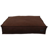 Comfort madras firkantet "KAMBA" brun