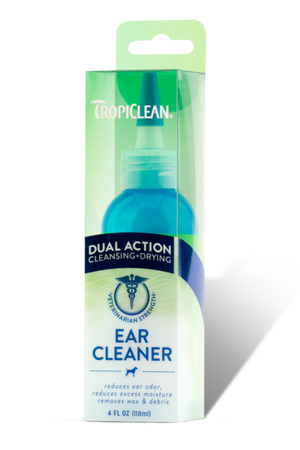 Dual action ear cleaner