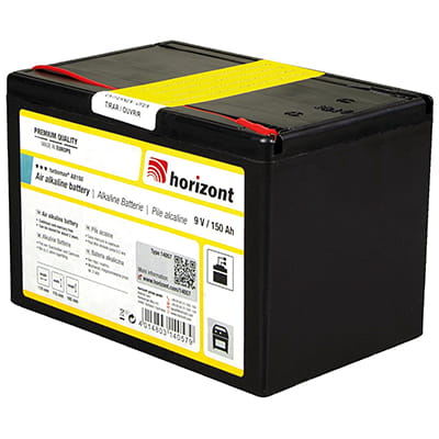 Hegnsbatteri - 9 V, 150 Ah alkaline