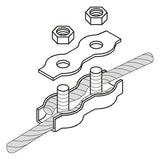Rebsamler M/Pl.Galv. - 1-4Mm 10Stk