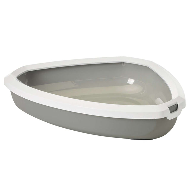 Kattetoilet t/ hjørne Rincon, grå