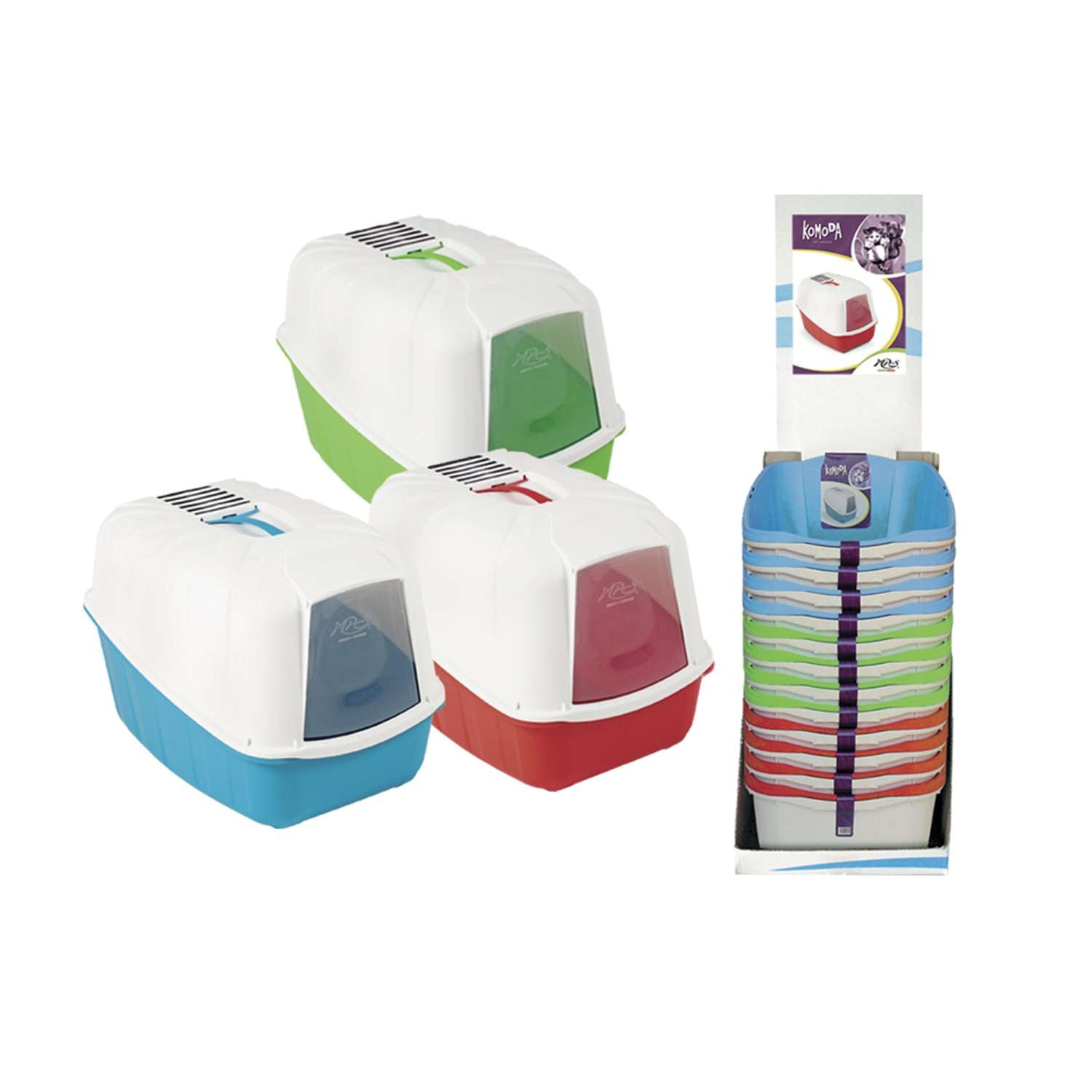 Udskiftelig filter til kattetoilet