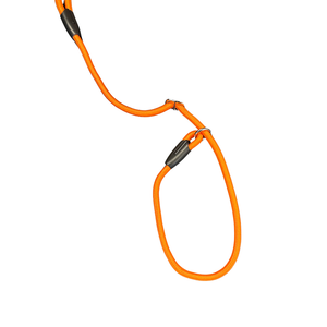 Hundesnor/retriverline med skulderloop - Orange - 10mm x 180cm