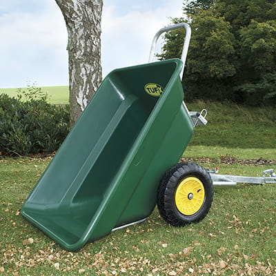 Staldkærre TUFX - V.Galv/Plast 350L