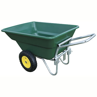 Staldkærre TUFX - V.Galv/Plast 350L