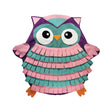 Snusemåtte "OWL" 53 x 55 cm