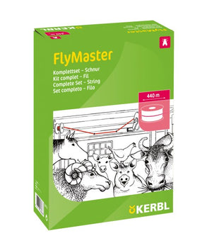 Fluesnor - Komplet med beslag - Staldmodel