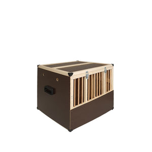 Træ Transportkasse - Store og alm. racer - 2 Rum