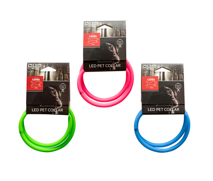 USB Led collar  Ass. Colors Universal