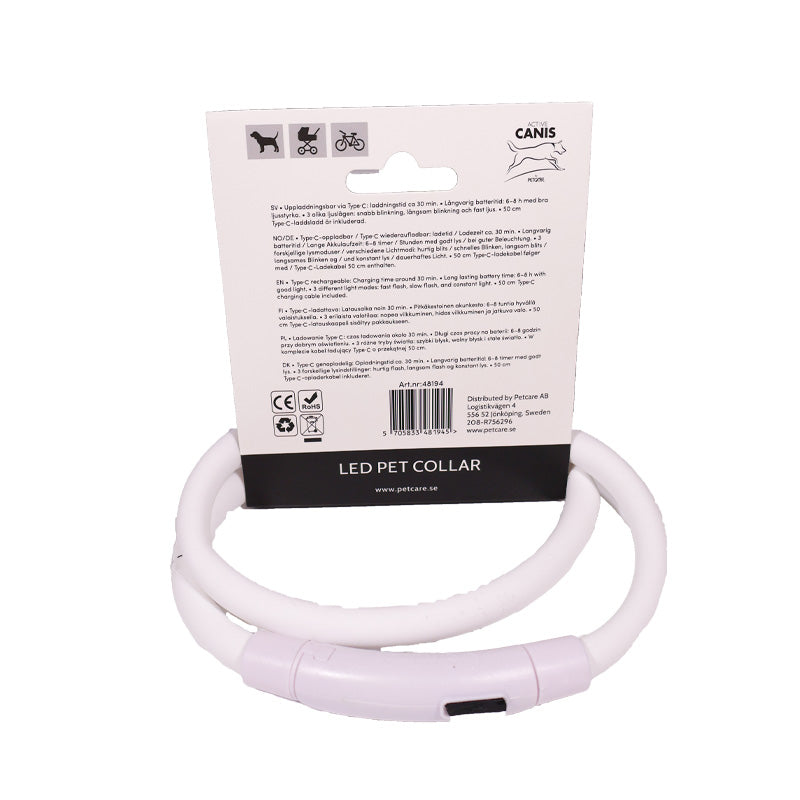 USB Led collar  Ass. Colors Universal