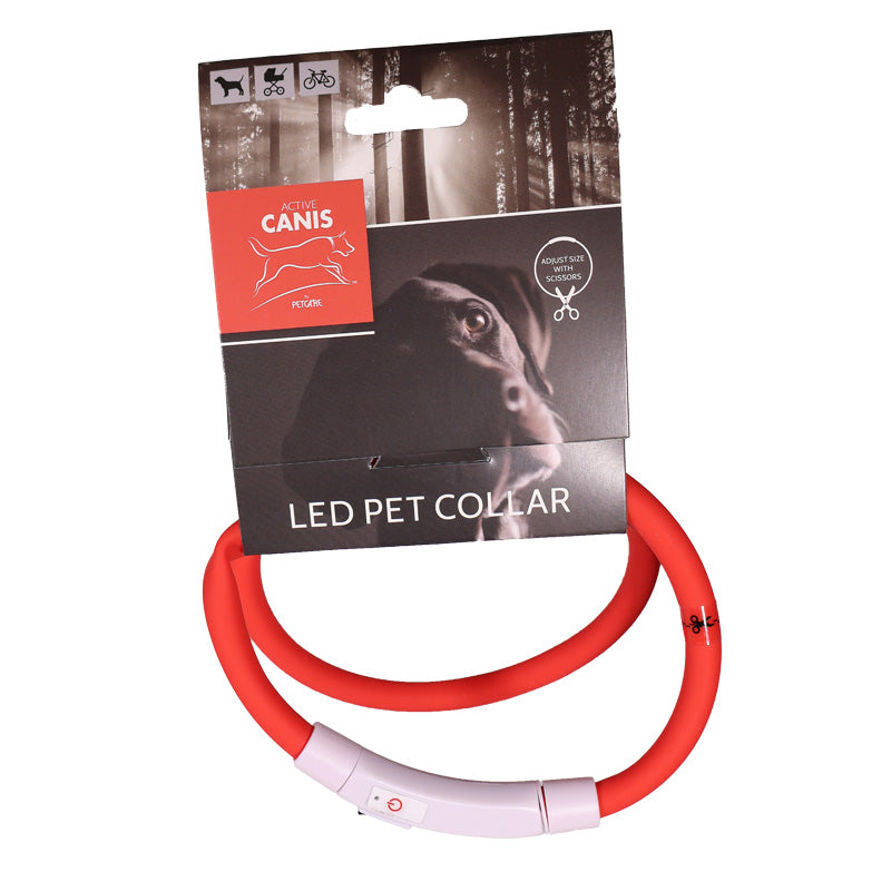USB Led collar  Ass. Colors Universal