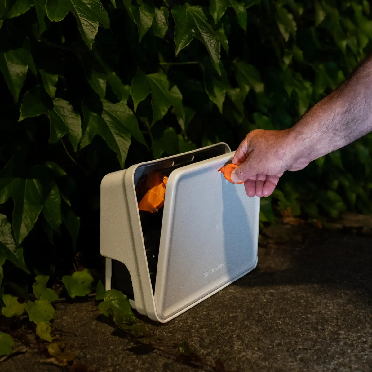 Fældeboks — walk-in indgang
