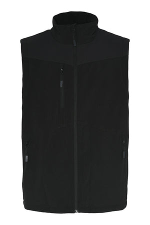 4-vejs stretch foret vest i åndbar og slidstærk kvalitet - Sort