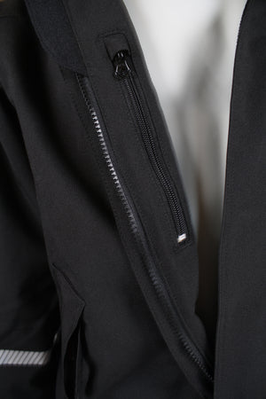 4-vejs stretch skaljakke i åndbar og slidstærk kvalitet - Sort