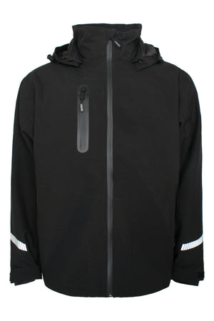 4-vejs stretch vinterjakke i åndbar og slidstærk kvalitet - Sort
