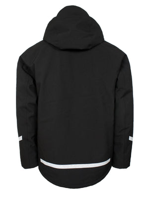 4-vejs stretch vinterjakke i åndbar og slidstærk kvalitet - Sort