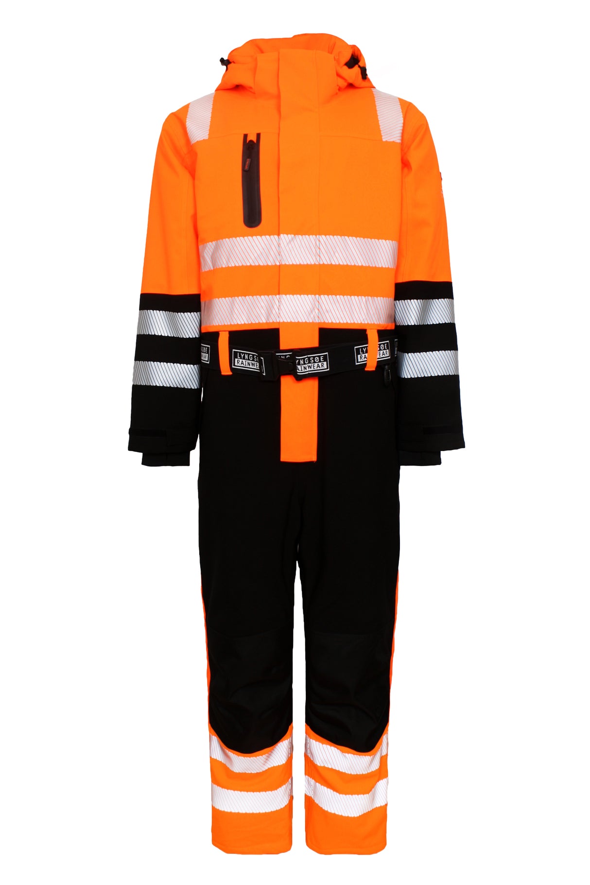 4-vejs stretch vinterkedeldragt i åndbar og slidstærk kvalitet - Hi-Vis Orange / Sort