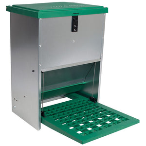 Rottesikret foderautomat til høns - 12kg