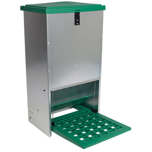 Rottesikret foderautomat til høns - 20kg