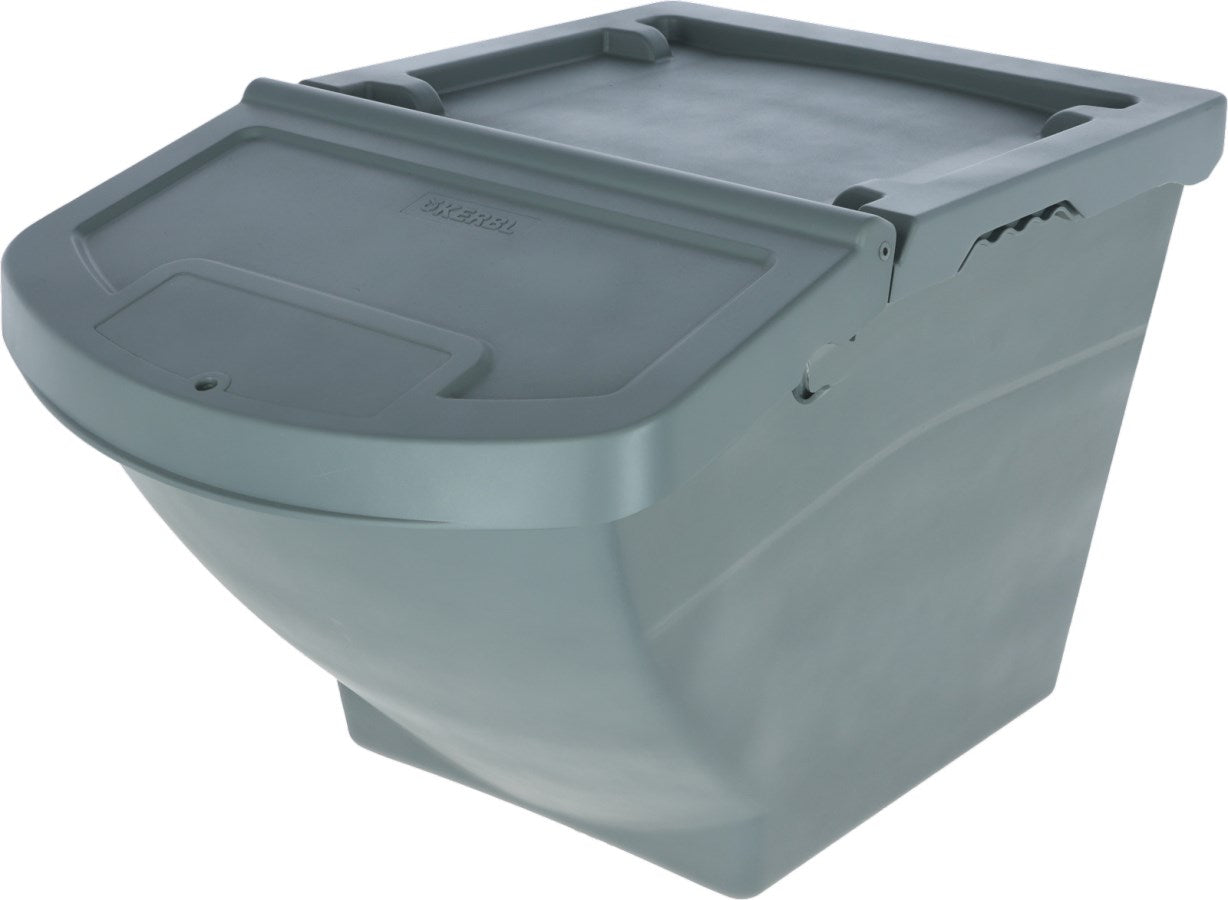 Foderopbevaringsboks stabelbar - 40 liter