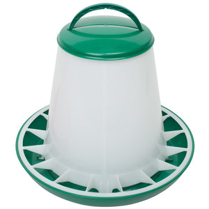 Fodersilo til høns DISKO - Grøn - 3kg