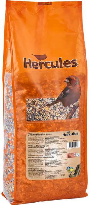 Hercules Luxus vildtfugleblanding 4 kg pose