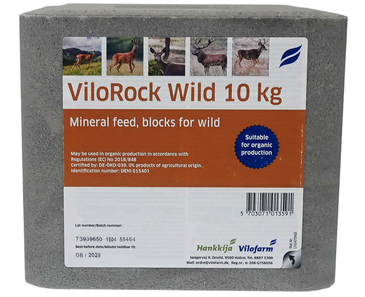 ViloRock Wild sliksten til vildt, 10 kg