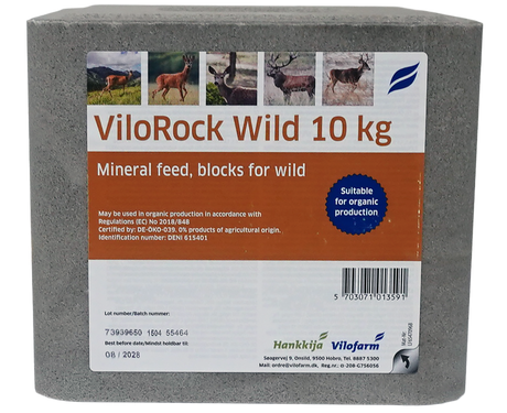 ViloRock Wild sliksten til vildt, 10 kg
