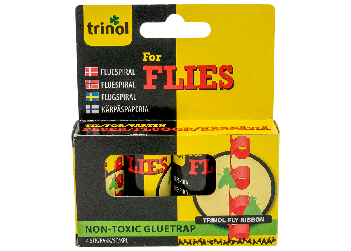 Trinol fluespiral fluefanger, 4 stk.