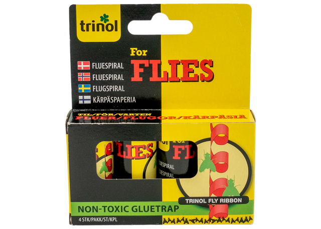 Trinol fluespiral fluefanger, 4 stk.