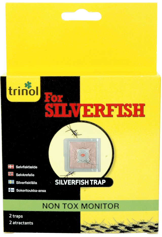 Trinol Silverfish Trap sølvfiskfælde, 2 stk.