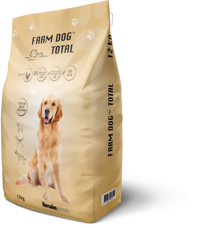 Farm Dog Total hundefoder med kylling 12 kg sæk