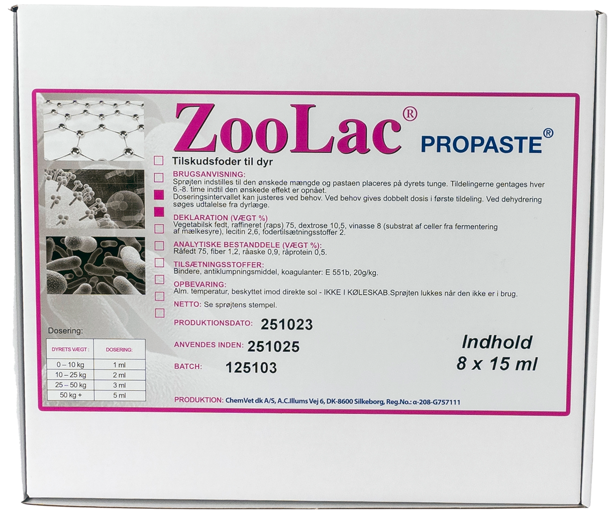 ZooLac Propaste 15 ml – emballage