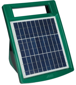 Plasthegn - Spændingsgiver til Elhegn - Solpanel - S-1000 - Stor