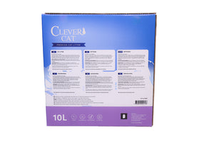 Clever Cat kattegrus lavendel 10 L