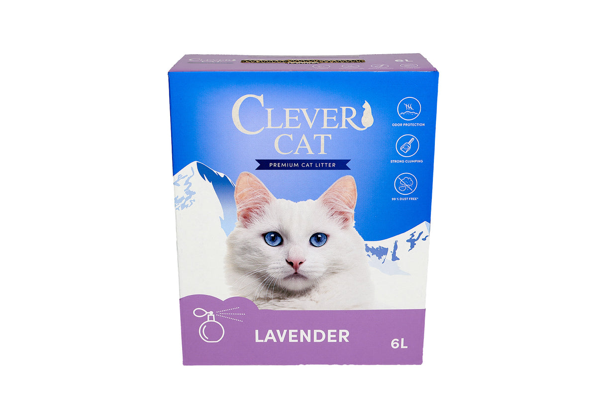 Clever Cat Lavendel 6 L
