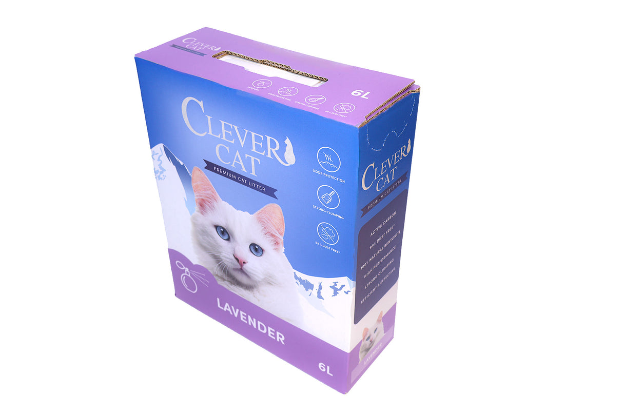 Clever Cat Lavendel 6 L