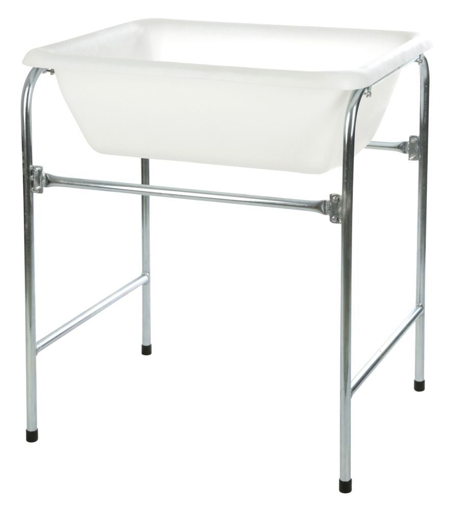 Plastikvask / Plastikkar / Vask - Polyethylene - 65 liter - Gulvstativ ...