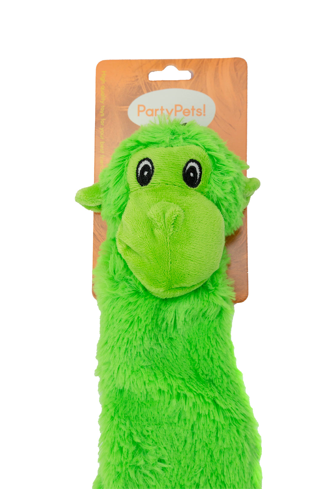 Party Pets Flat Monkey 42 cm green