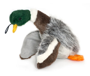 Duck 20 cm brown plush