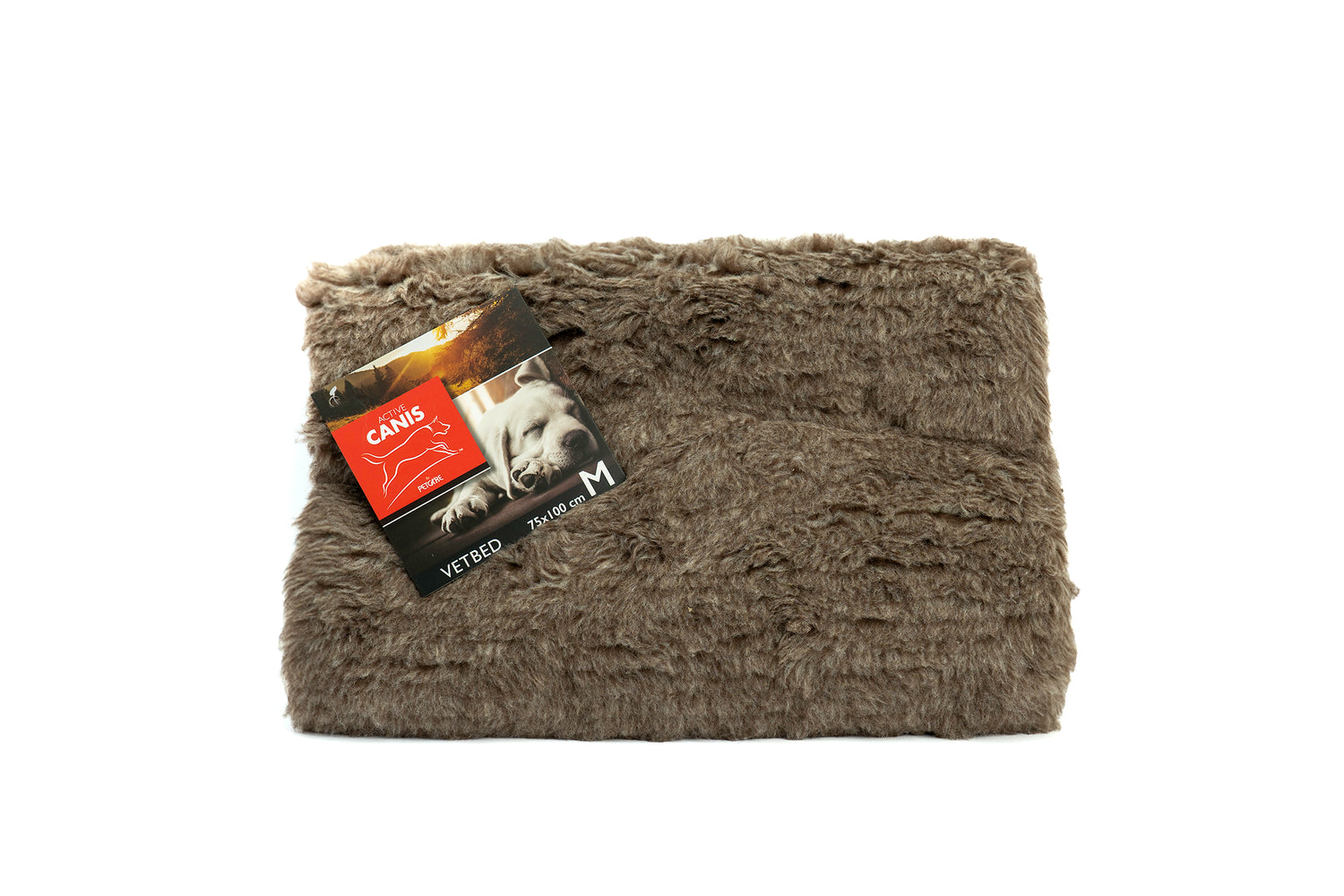 Vetbed 100x150cm, Large, Brown