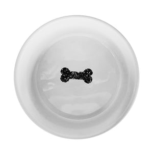 Classy bones 5 bowl light grey/natural