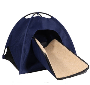 Kattetelt - Blå