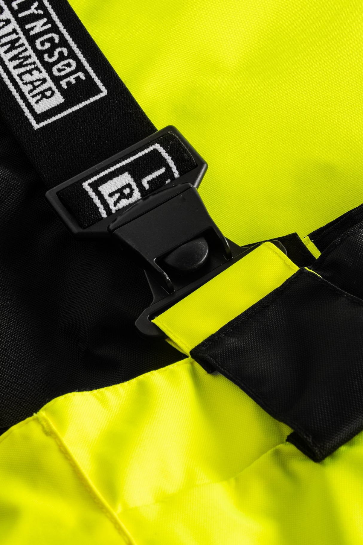 Åndbare Hi-Vis vinterbukser, beregnet til klatrebrug - Saturn Gul / Sort