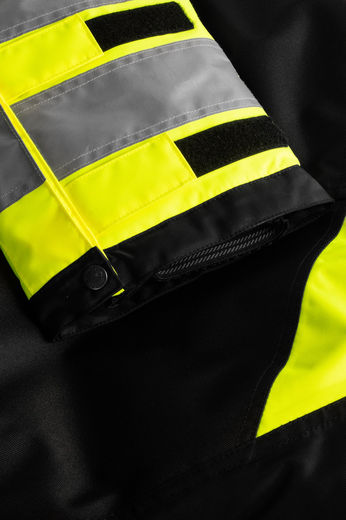 Åndbare Hi-Vis vinterbukser, beregnet til klatrebrug - Saturn Gul / Sort