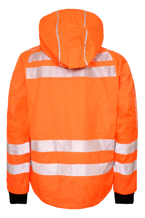 Multinorm Hi-Vis jakke i kraftig rivfast kvalitet - Hi-Vis Orange