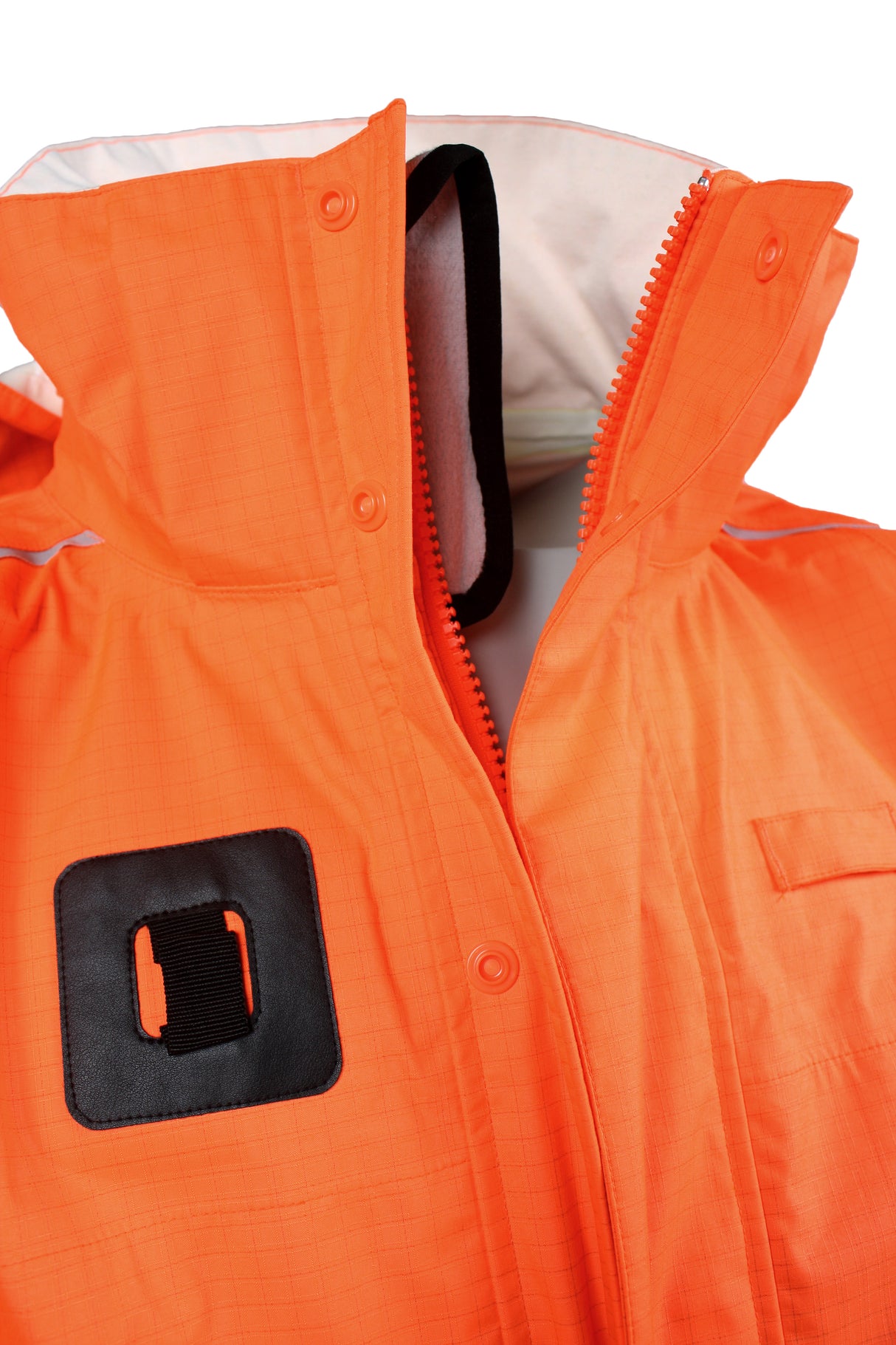 Multinorm Hi-Vis jakke i kraftig rivfast kvalitet - Hi-Vis Orange