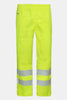 Multinorm Hi-Vis bukser i kraftig rivfast kvalitet - Saturn Gul