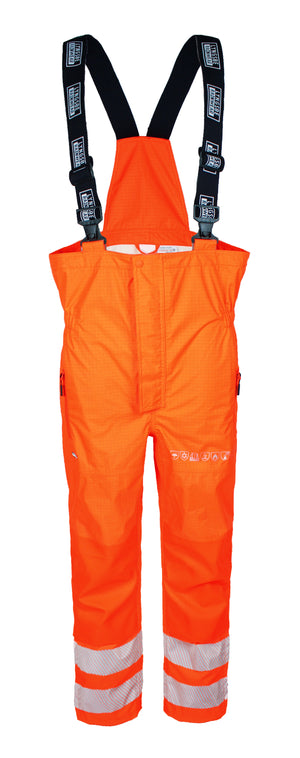 Multinorm Hi-Vis overalls i kraftig rivfast kvalitet - Hi-Vis Orange