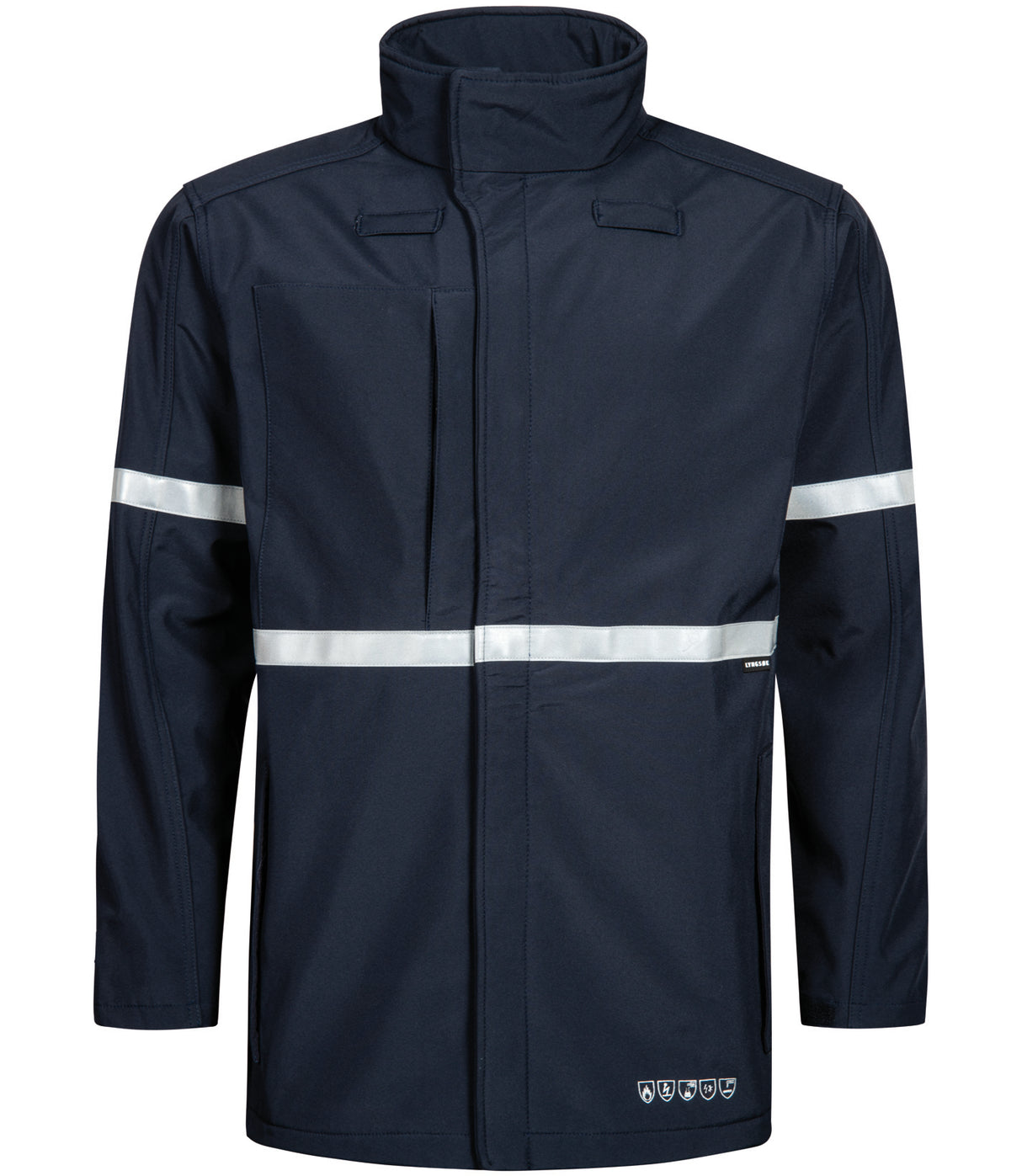 Multinorm softshell jakke i 3-lags kvalitet - Navy